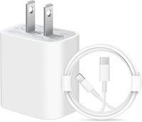 APPLE 20W USB-C Power Adapter 2pin & APPLE USB-C to Lightning Cable (1 m)