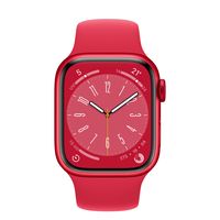 Apple Watch Series 8 GPS + Cellular 45mm (PRODUCT)RED Aluminum Case with (PRODUCT)RED Sport Band - M/L