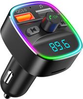 FM TRANSMITTER BLUETOOTH CAR CHARGER