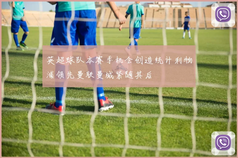 英超球队本赛季机会创造统计利物浦领先曼联曼城紧随其后
