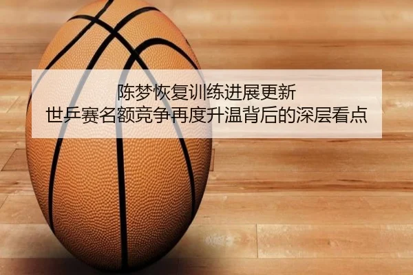 陈梦恢复训练进展更新 世乒赛名额竞争再度升温背后的深层看点
